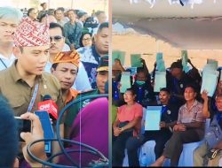 Menteri ATR/BPN Serahkan Sertifikat Tanah kepada Warga Eks Timor Timur di NTT