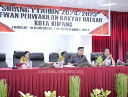 Rancangan KUA-PPAS 2025 Pemkot Kupang Fokus pada 4 Area Prioritas 