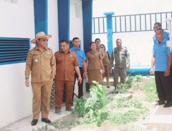 Pj Bupati Kupang Tinjau Lokasi Instalasi Pengelolaan Air Minum Raknamo