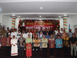 Pj. Wali Kota Hadiri Natal Keluarga Besar Wartawan NTT