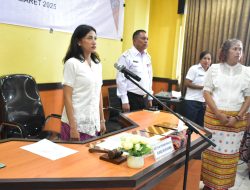 Wabup Aurum Titu Eki Dilantik Jadi Ketua Dekranasda Kabupaten Kupang 