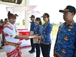 Bupati Kupang Pimpin Upacara Peringatan Harlah Pancasila Sekaligus Serahkan SK CPNS