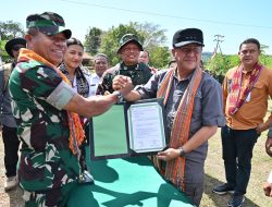 TMMD Wadah Kolaborasi Kodim 1604 dan Pemerintah Bangun Kabupaten Kupang 