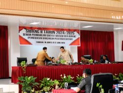 Pemkot  Kupang Resmi Ajukan Ranperda RTRW Tahun 2025–2045