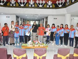 Wakil Wali Kota Kupang Terima Audiensi NPCI,  Dukung Olahraga Disabilitas