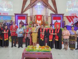 Syukuran 139 Tahun GMIT Maranatha Oebufu, Wawali Serena Ajak Jadi Terang 