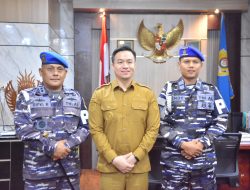 Wali Kota Kupang dan Danpomal Bahas Kolaborasi Keamanan Wilayah 