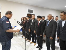 Ketua dan Pengurus ASKAB PSSI Kabupaten Kupang 2025 – 2029 Resmi Dikukuhkan 