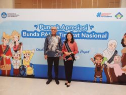 Wabup Kupang Hadiri Puncak Apresiasi Bunda PAUD Tingkat Nasional 