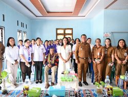 Bupati Yosef Lede Buka PKL Mahasiswa Kebidanan Stikes Maranatha Kupang di Nunkurus 