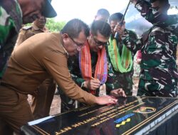 Bupati Kupang dan Dandrem 161/Wirasakti Resmikan Sumur Bor di Sulamu