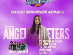 Puncak Perayaan Paskah 2026, Angel Pieters “Ku Nyanyi Haleluya” untuk Masyarakat Kabupaten Kupang 