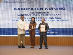 Raport Keuangan Pemkab Kupang 2025 Raih Opini WTP dari BPK Perwakilan NTT
