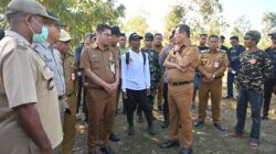 Bupati Kupang Tinjau Lokasi Pembangunan SNT di Manusak