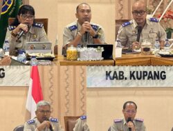 Kantah Kabupaten Kupang Terima Monitoring dan Evaluasi Kinerja BPN NTT