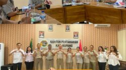 Kantah Kabupaten Kupang Terima Monitoring Kordinator Pemberdayaan Tanah Masyarakat BPN NTT