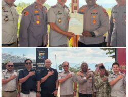 Kantah Kabupaten Kupang Serahkan Sertifikat Hak Pakai Tanah ke Polres Kupang