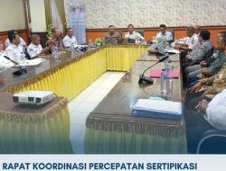 Rapat Bersama, Pemkab Kupang dan Kantor Pertanahan Bahas Sertifikasi Tanah Sekolah Nasional Terintegrasi