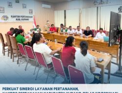 Rapat Koordinasi Kantah Kabupaten Kupang dan PPAT Bahas Peralihan Hak 10 Hari