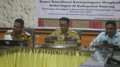 Pemkab Kupang Helat Rakor Kesiapsiagaan Hadapi Kekeringan