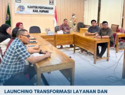 Kakantah Kupang Ikuti Launching Transformasi Layanan ATR/BPN