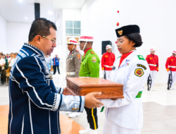 Bupati Kupang Kukuhkan Paskibraka 2026, Tekankan Disiplin dan Tanggung Jawab