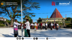 Semangat Kemerdekaan, Kantah Kabupaten Kupang Gelar Upacara HUT RI ke 81