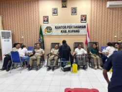Kantah Kabupaten Kupang dan PMI NTT Gelar Donor Darah, Wujud Kepedulian Kemanusiaan