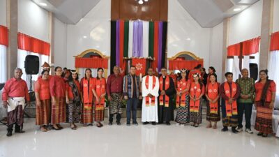 Pentahbisan Gereja Setelah 20 Tahun, Bupati Kupang Hadiri HUT ke-100 Jemaat Elim Uitao
